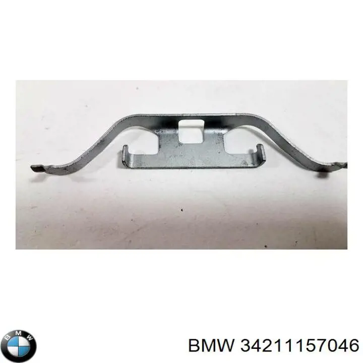 Комплект пружинок кріплення дискових колодок, задніх BMW 34211157046 ціна, від 5.19 USD