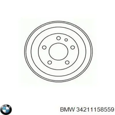 Барабан гальмівний задній 34211158559 BMW