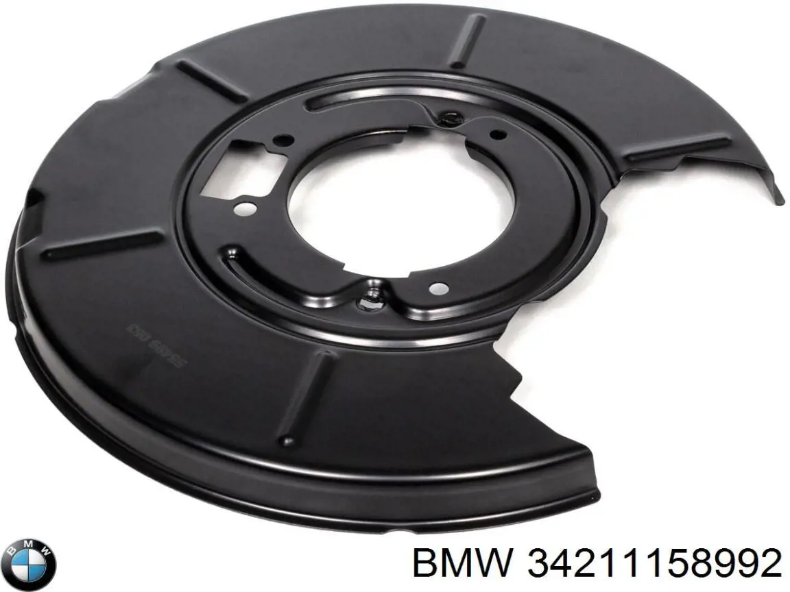 Захист гальмівного диска заднього, правого BMW 34211158992 ціна, від 14.89 USD