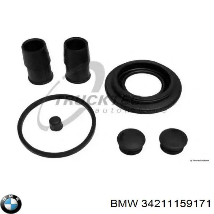 Ремкомплект супорту гальмівного заднього BMW 34211159171 ціна, від 4.37 USD