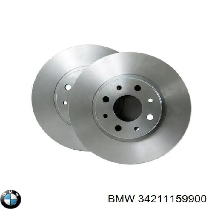 34211159900 BMW диск гальмівний задній