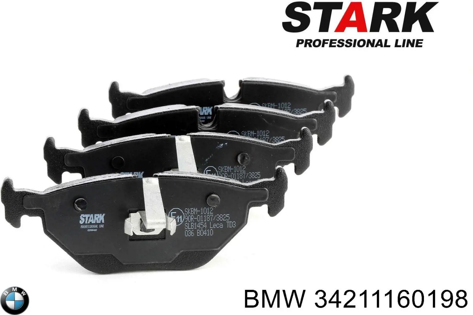 Купити 34211160198 BMW Задні колодки