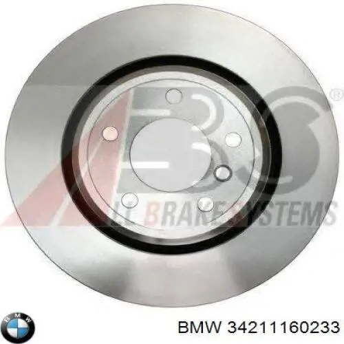Задні дискові гальма BMW 34211160233 ціна, від 79.12 USD