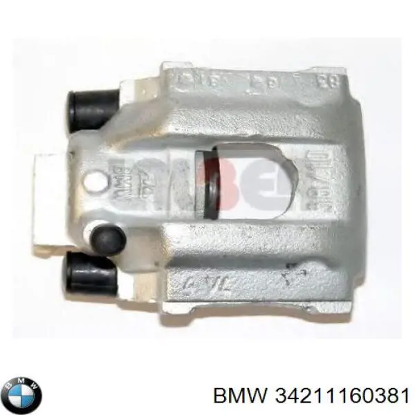 34211160381 BMW Супорт гальмівний задній лівий