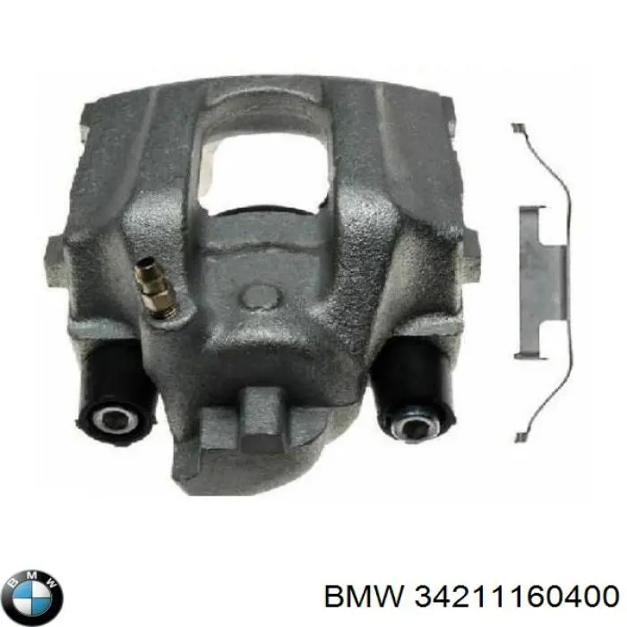 34211160438 BMW супорт гальмівний задній правий