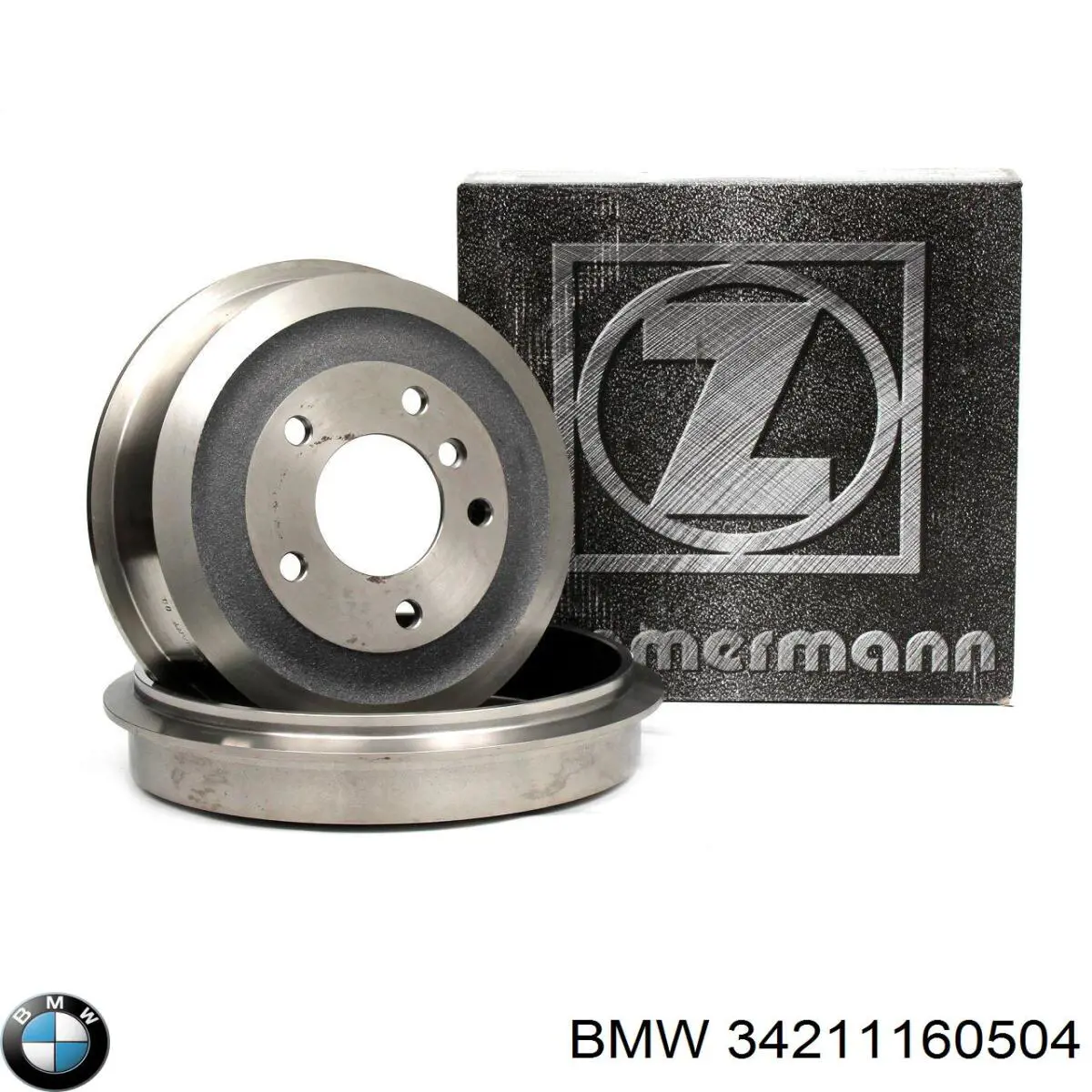 Колодки гальмові задні, барабанні 34211160504 BMW
