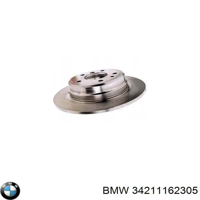 Диск гальмівний задній 34211162305 BMW