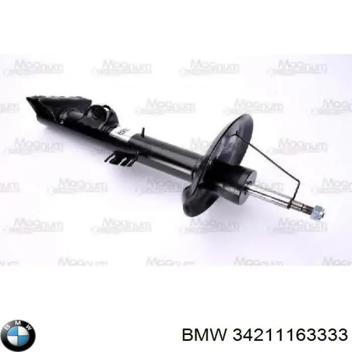 34211163333 BMW Супорт гальмівний задній лівий