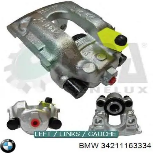 Купити 34211163334 BMW Супорт задній правий