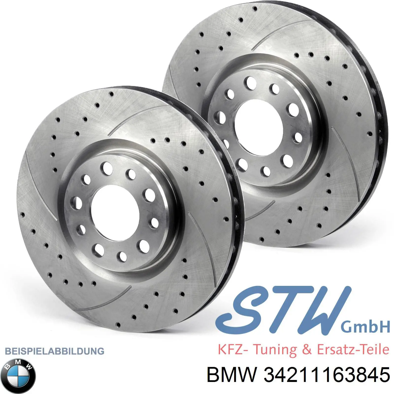 Гальмівні диски 34211163845 BMW