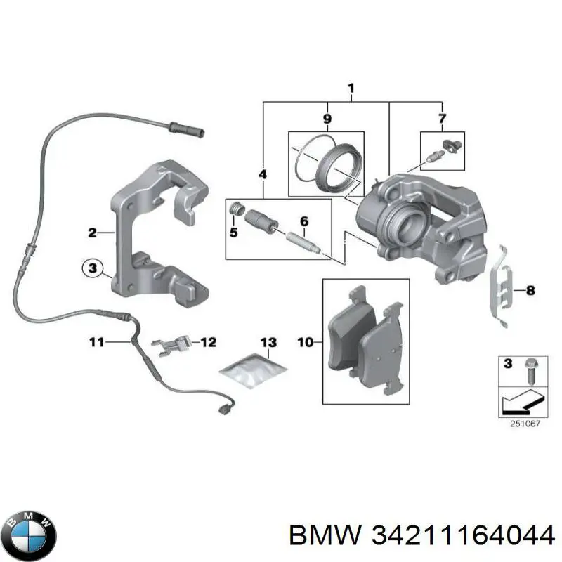 34211164044 BMW 