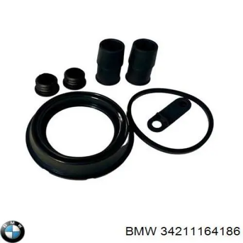 Купити 34211164186 BMW Супорт гальмівного, заднього