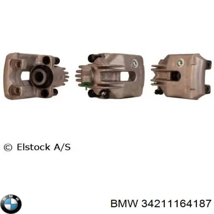Супорт гальмівний задній лівий BMW 34211164187 ціна, від 48.21 USD