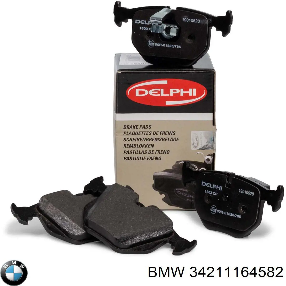 Задні гальмівні колодки BMW 34211164582 ціна, від 20.41 USD