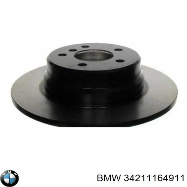 34211164911 BMW диск гальмівний задній