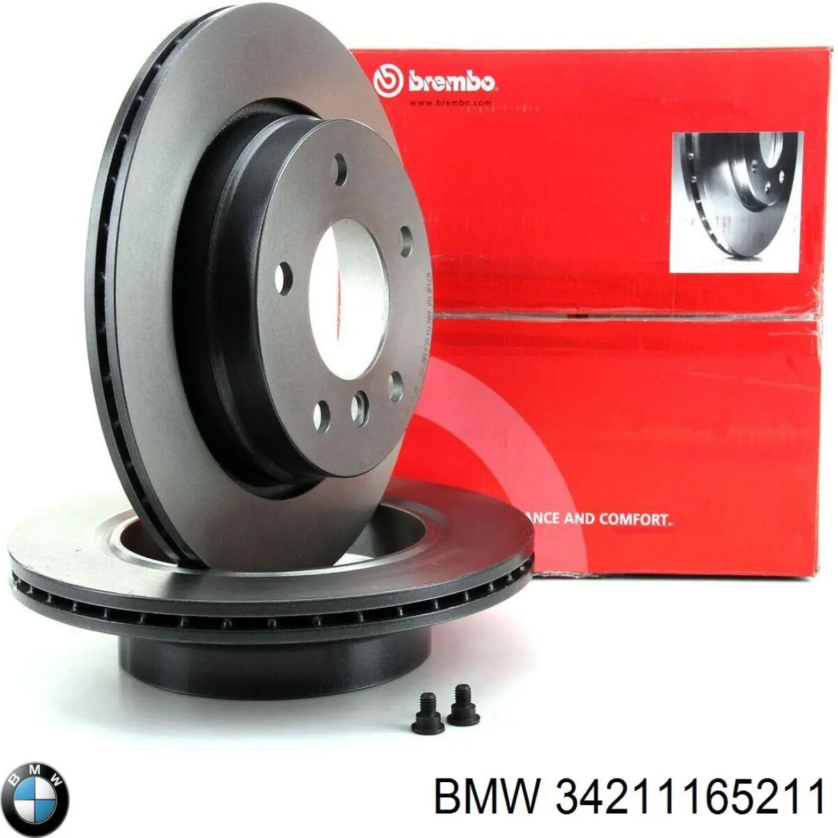 Купити 34211165211 BMW Диск заднього гальма