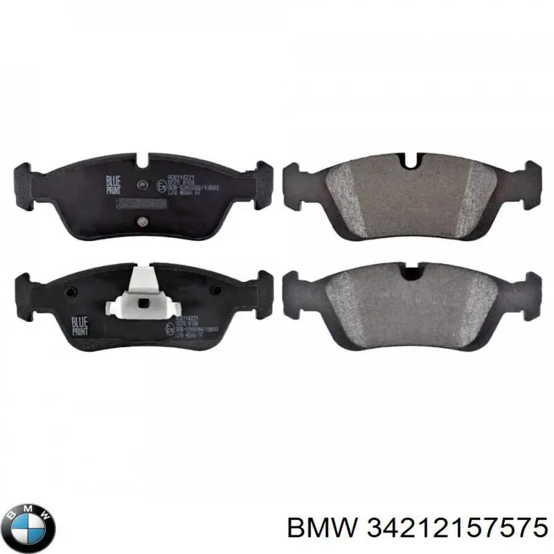 Передні тормозні колодки 34212157575 BMW