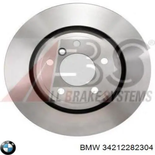 Задні дискові гальма BMW 34212282304 ціна, від 288.63 USD