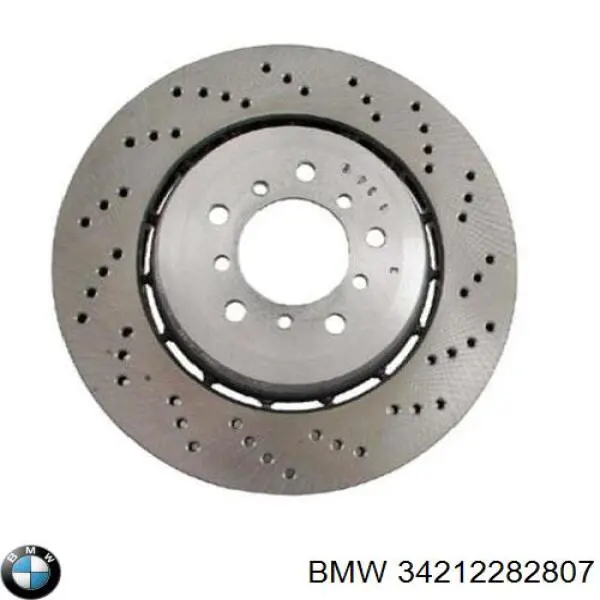 Купити 34212282807 BMW Диск заднього гальма