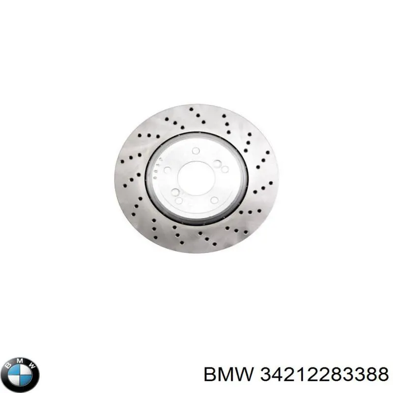 Гальмівні диски 34212283804 BMW