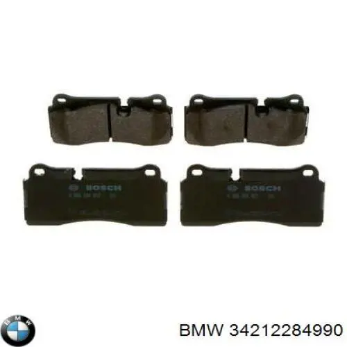 Купити 34212284990 BMW Задні колодки