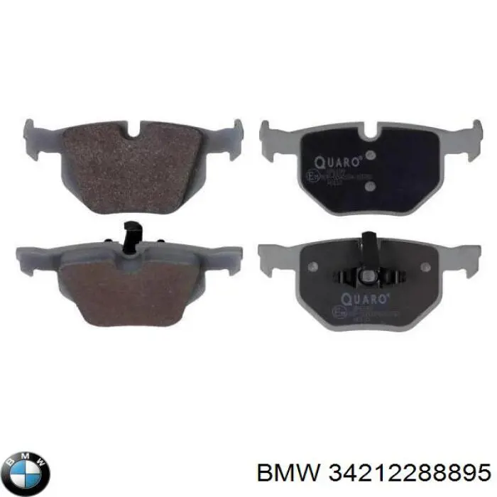 Купити 34212288895 BMW Колодки гальмівні передні, дискові