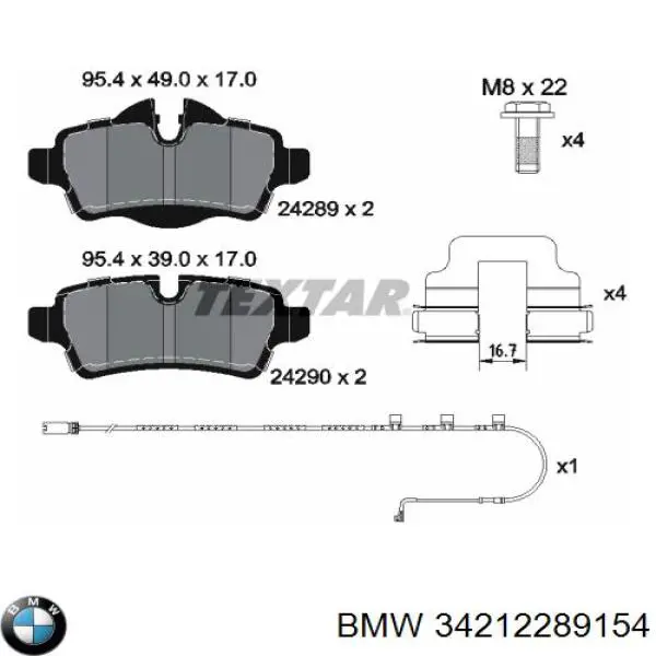  34212289154 BMW