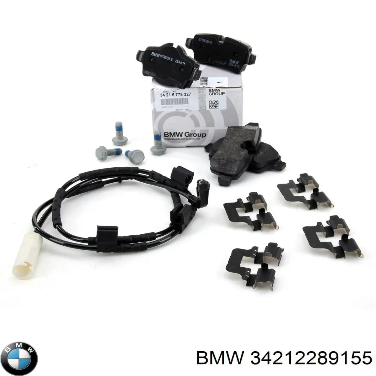 Задні гальмівні колодки BMW 34212289155 ціна, від 19.23 USD