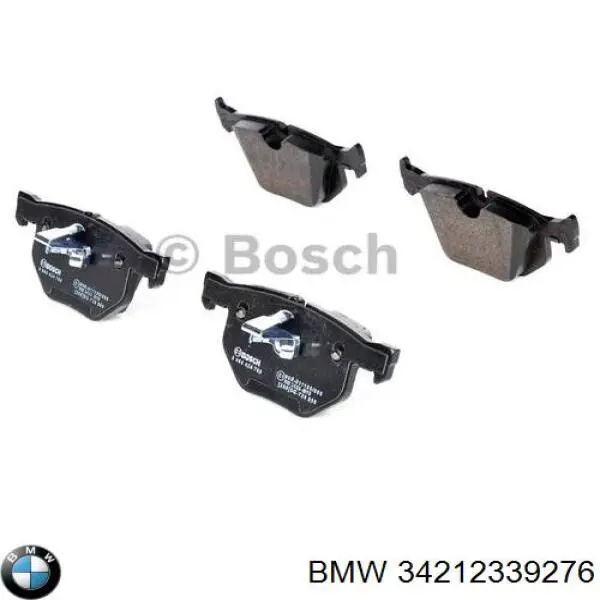 Задні гальмівні колодки BMW 34212339276 ціна, від 29.13 USD
