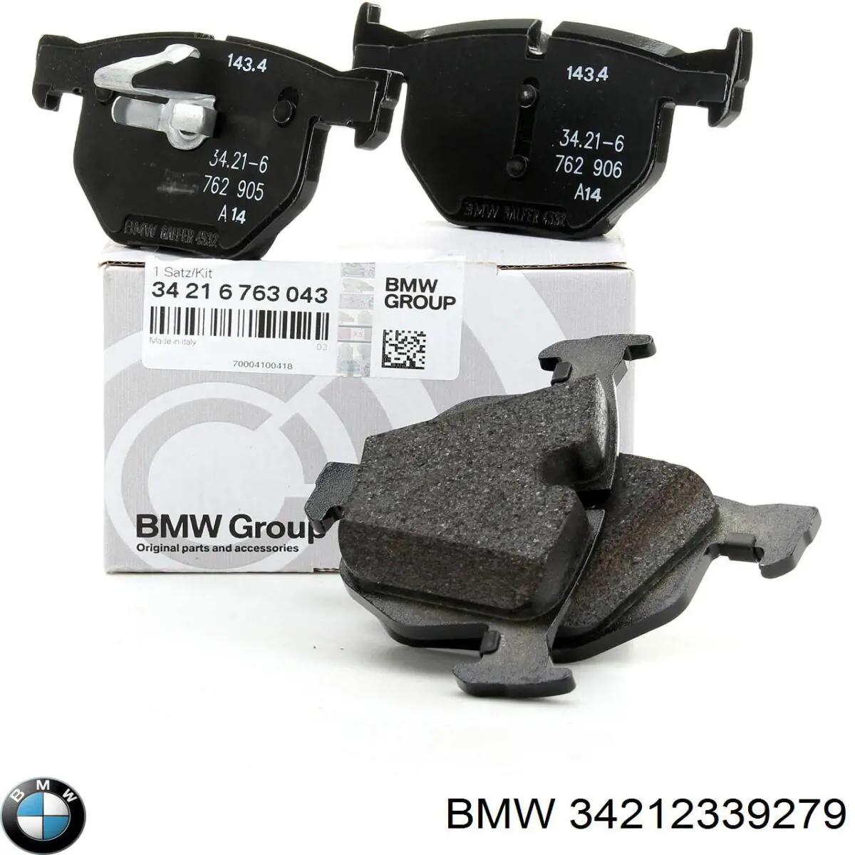 Задні гальмівні колодки BMW 34212339279 ціна, від 31.54 USD