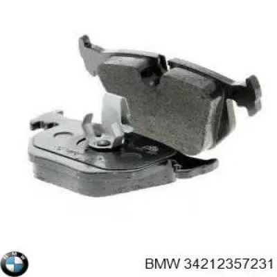 Задні гальмівні колодки 34212357231 BMW