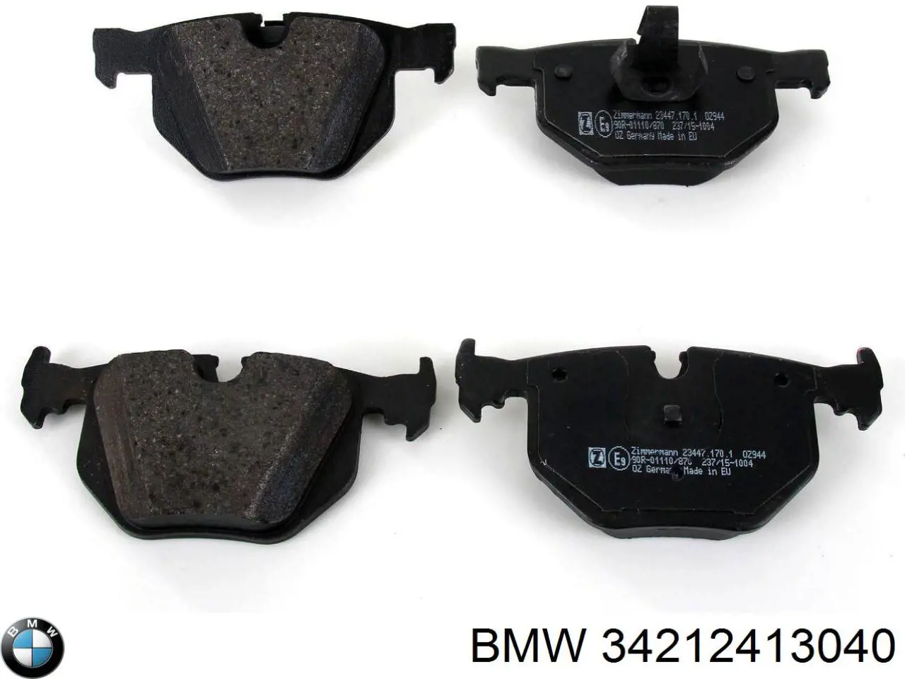 Купити 34212413040 BMW Задні колодки