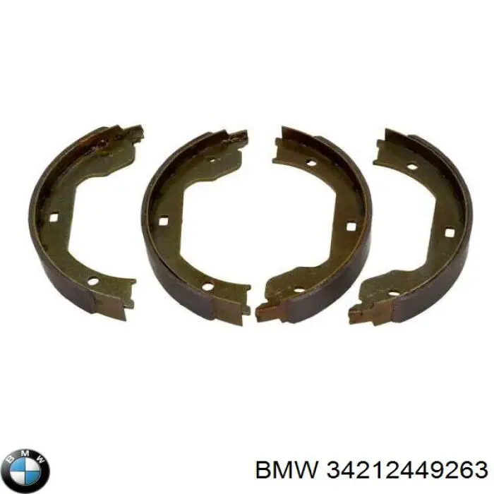 Колодки гальмові задні, барабанні BMW 34212449263 ціна, від 15.04 USD