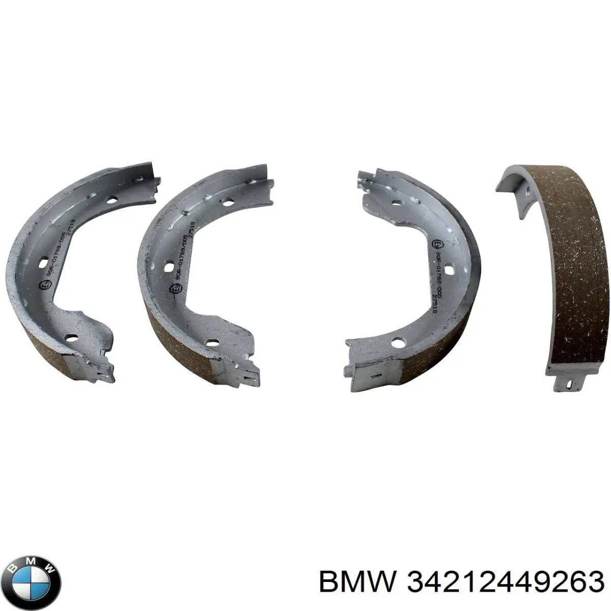 Гальма робочі задні ножні і гальмівні барабани BMW 34212449263