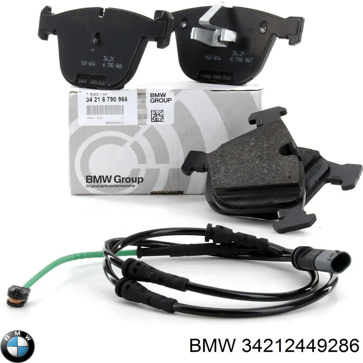 Купити 34212449286 BMW Колодки гальмівні передні, дискові