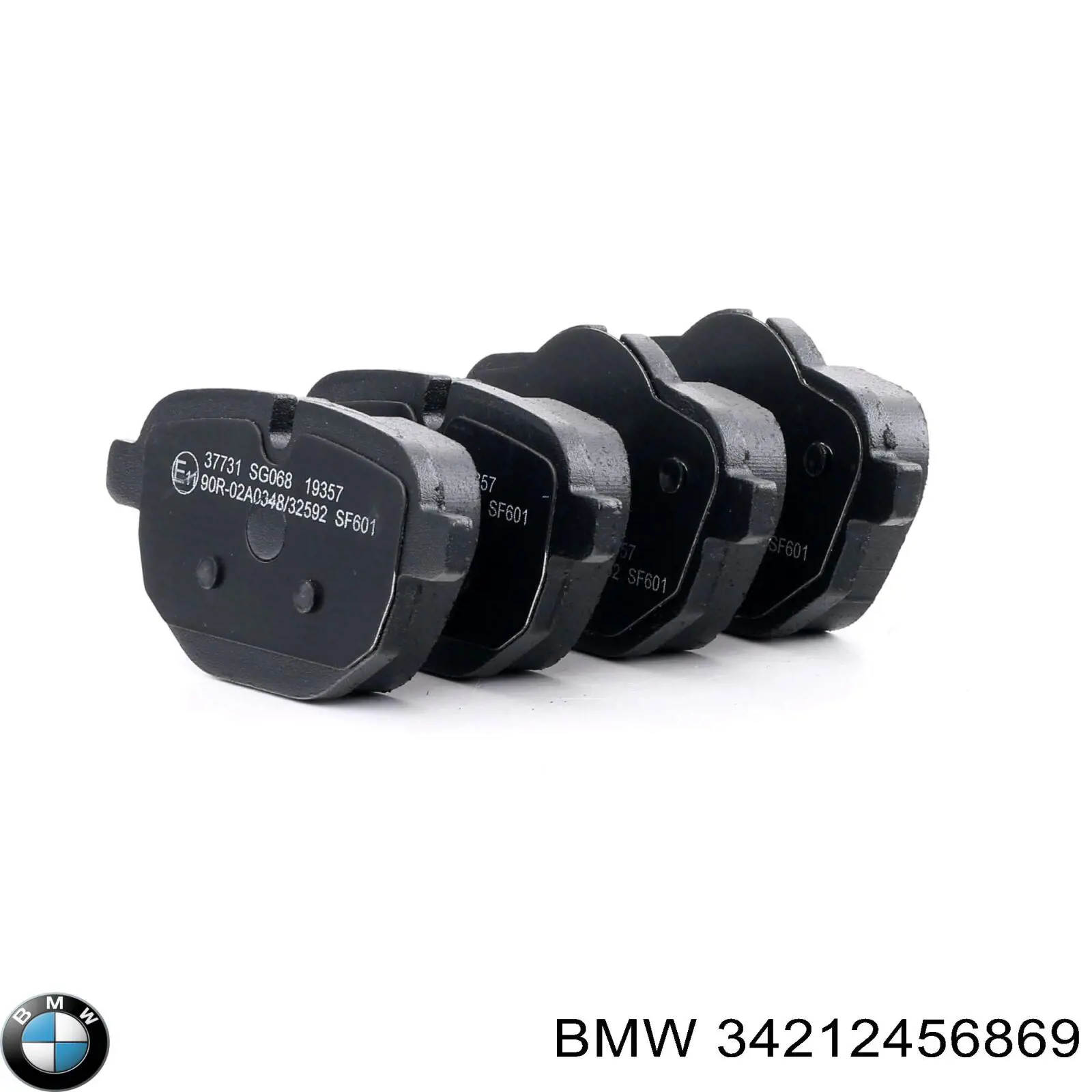 Купити 34212456869 BMW Задні колодки