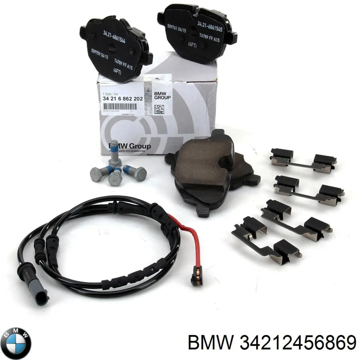Купити 34212456869 BMW Задні колодки