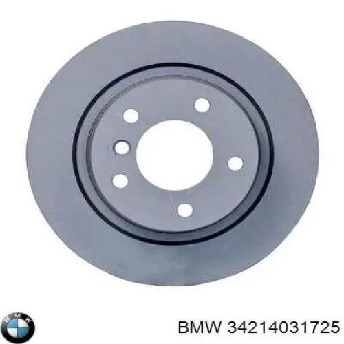 Купити 34214031725 BMW Диск заднього гальма
