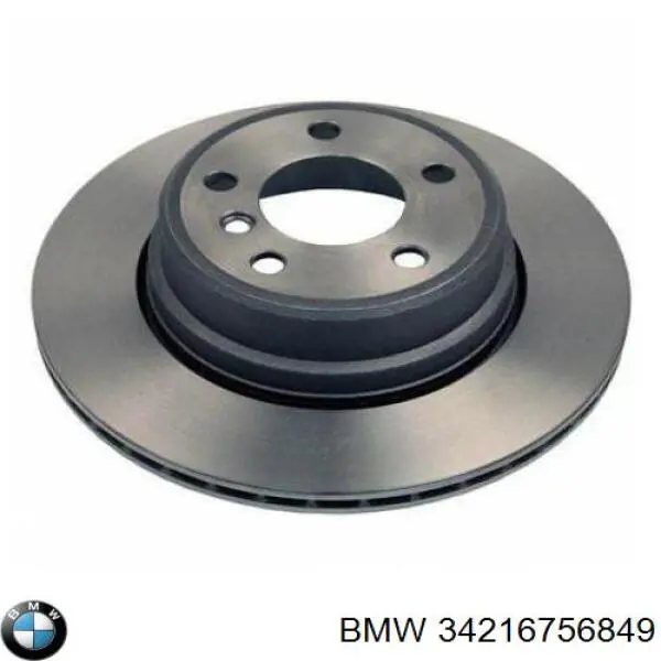 Задні дискові гальма BMW 34216756849 ціна, від 47.47 USD
