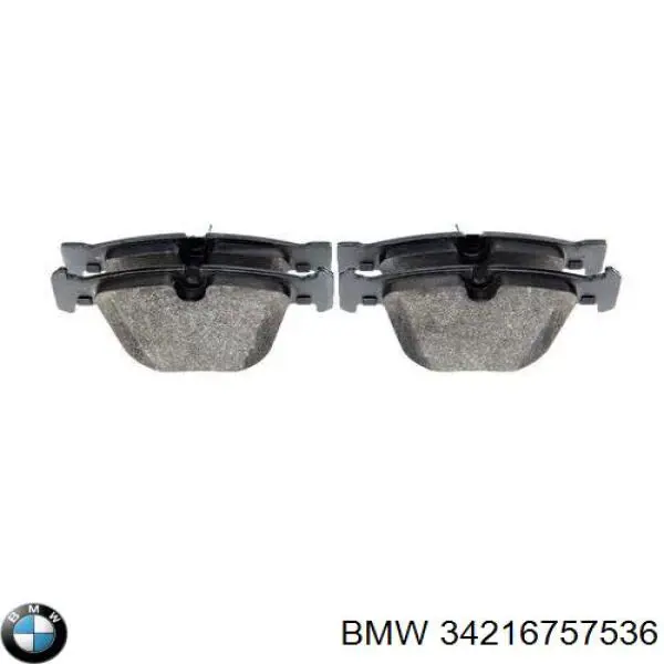 Задні гальмівні колодки BMW 34216757536 ціна, від 38.24 USD
