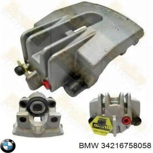 Супорт задній правий 34216758058 BMW