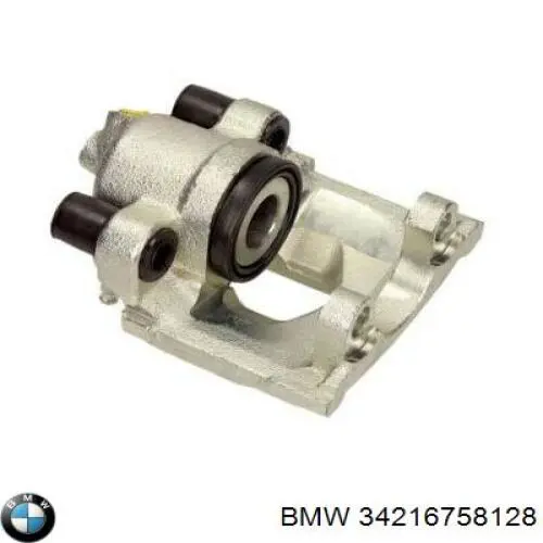 34216758128 BMW Супорт гальмівний задній правий