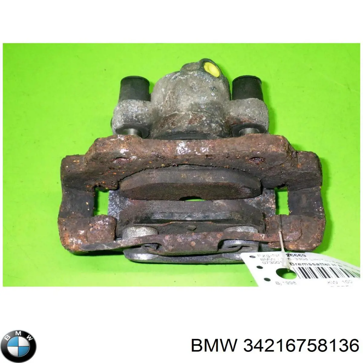 Супорт гальмівний задній правий BMW 34216758136 ціна, від 33.82 USD