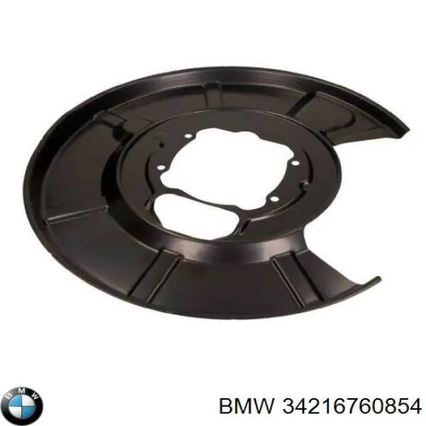 Захист гальмівного диска заднього, правий на BMW 5 (E61)