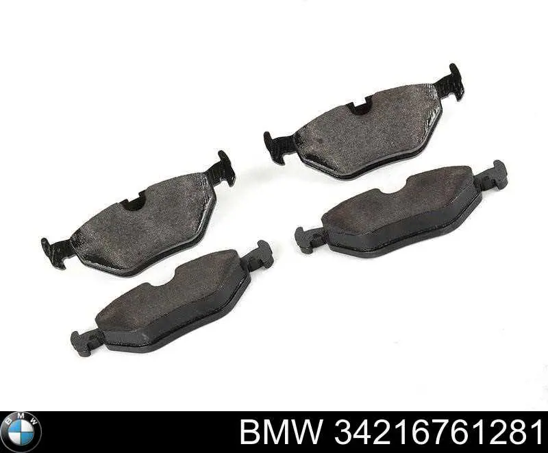Купити 34216761281 BMW Задні колодки