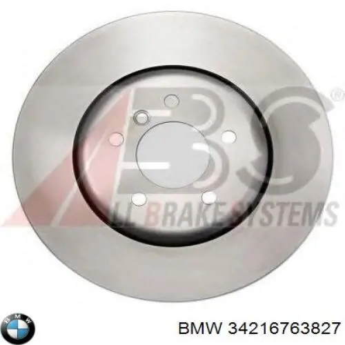 Задні дискові гальма BMW 34216763827 ціна, від 76.35 USD