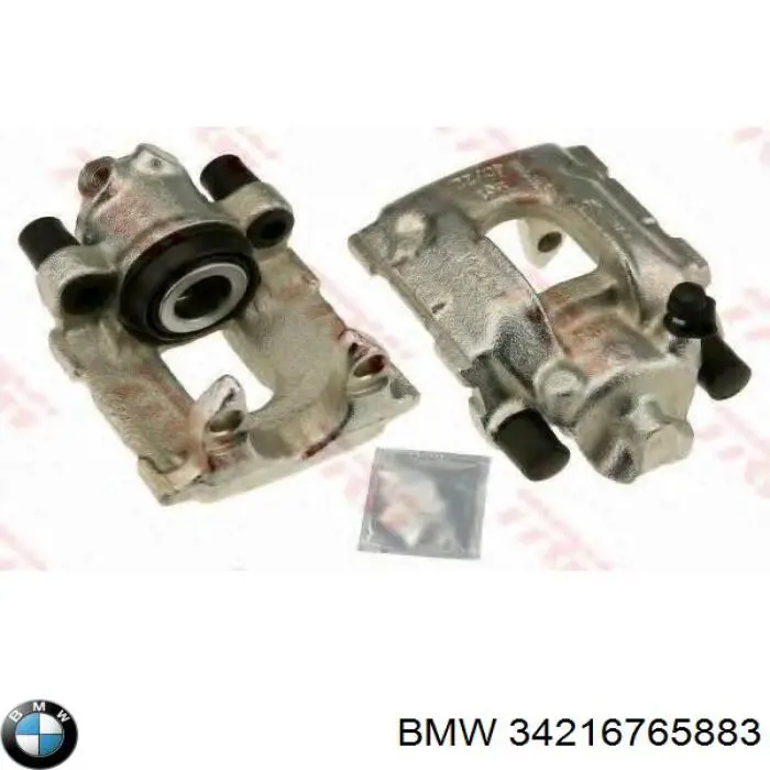 Задній гальмівний супорт лівий BMW 34216765883