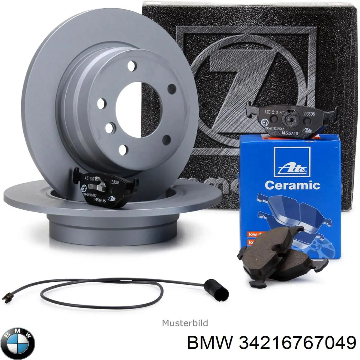 Гальмівні диски 34216767049 BMW