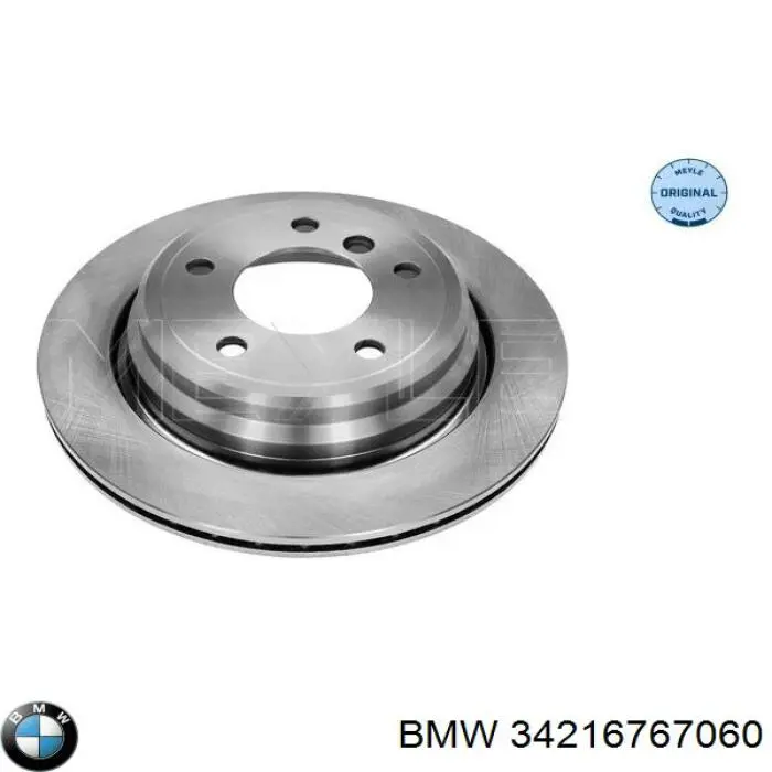 Гальмівні диски 34216767060 BMW