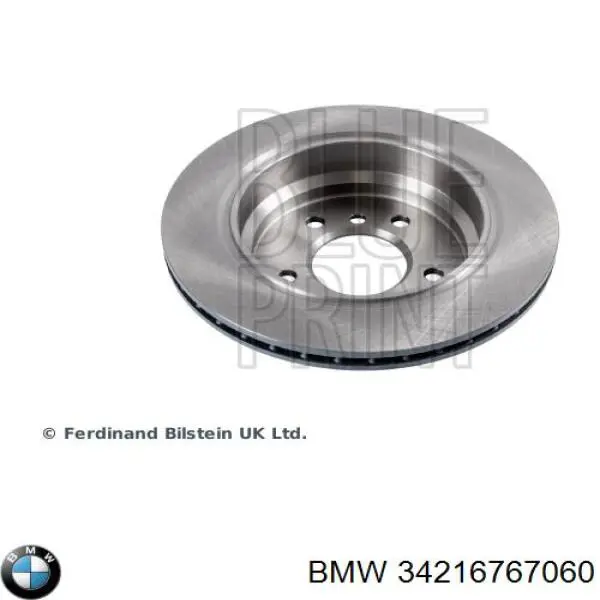 Задні дискові гальма BMW 34216767060 ціна, від 36.73 USD